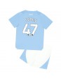 Manchester City Phil Foden #47 Dječji Domaci Dres kompleti 2023-24 Kratak Rukavima (+ kratke hlače)